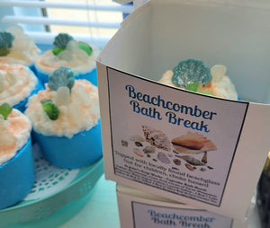 Beachcomber Cupcake Bath Bomb