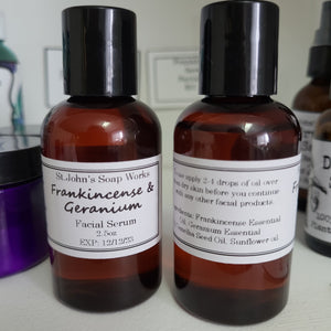 Frankincense & Geranium Facial Serum