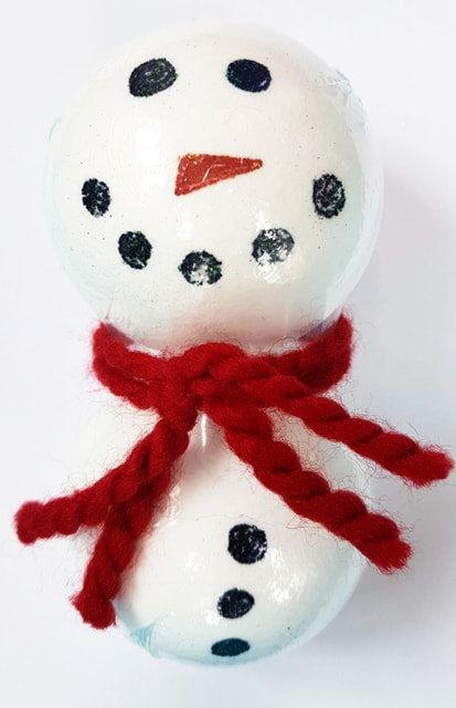 Snowman Bath Bomb Gift Set