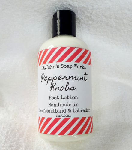 Peppermint Knobs Foot Lotion