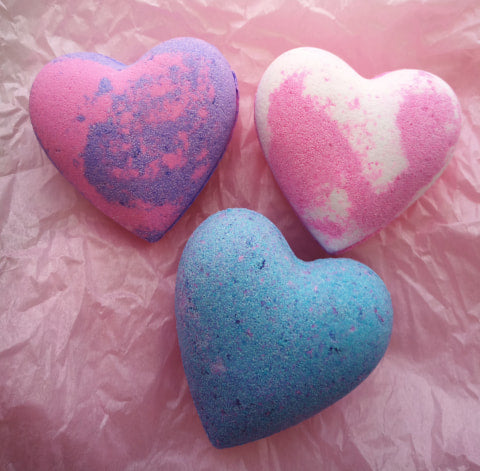 Heart Bath Bombs