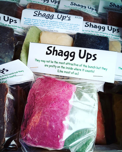 Shagg Ups Soap Samplers