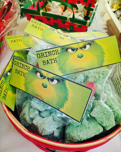 Grinch Bath Bomb