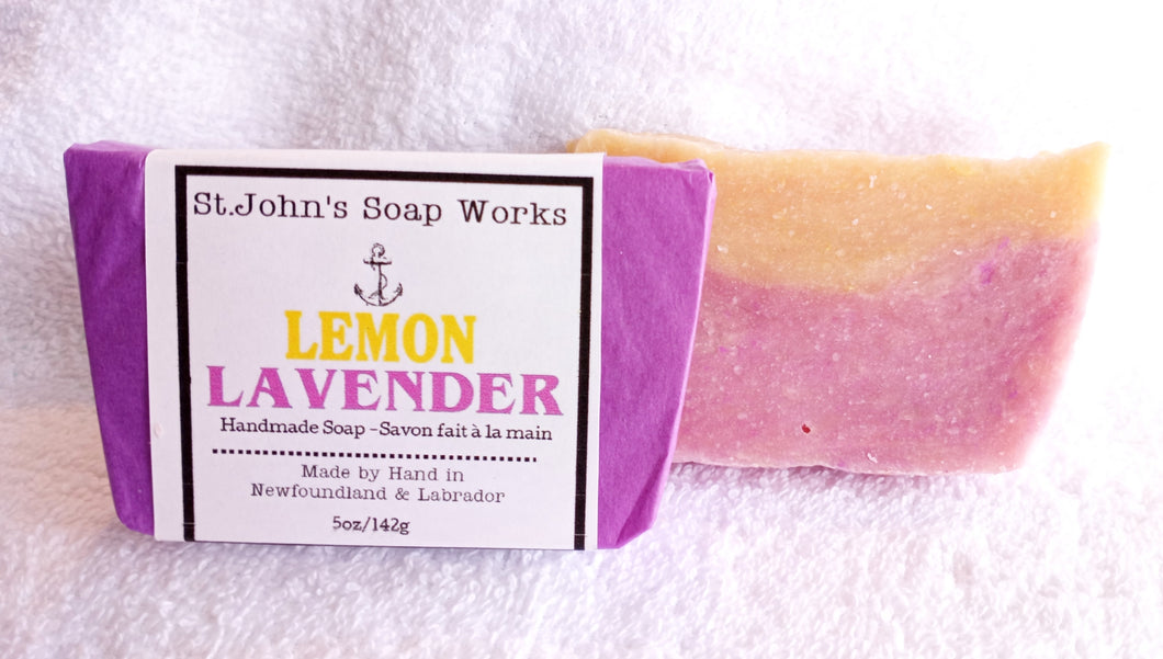 Lavender Lemon Handmade Soap