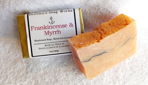 Frankincense & Myrrh Handmade Soap