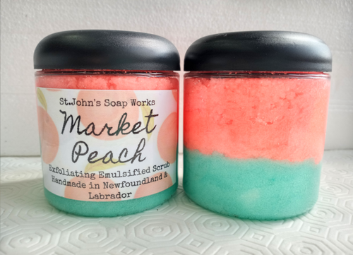 Large Bottle Exfoliating Body Scrubs